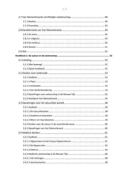 IJsbrand Van Diemerbroeck Verhandeling over de pest - Universiteit ...