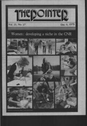 Vol. 23, No. 17 ·Dec. 6, 1979 - University of Wisconsin - Stevens Point