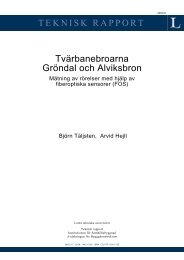 Tvärbanebroarna Gröndal och Alviksbron - Luleå tekniska universitet