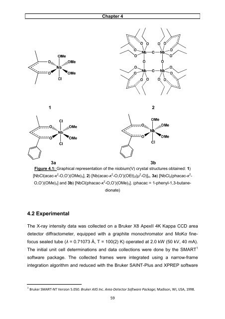 A solution and solid state study of niobium complexes University of ...