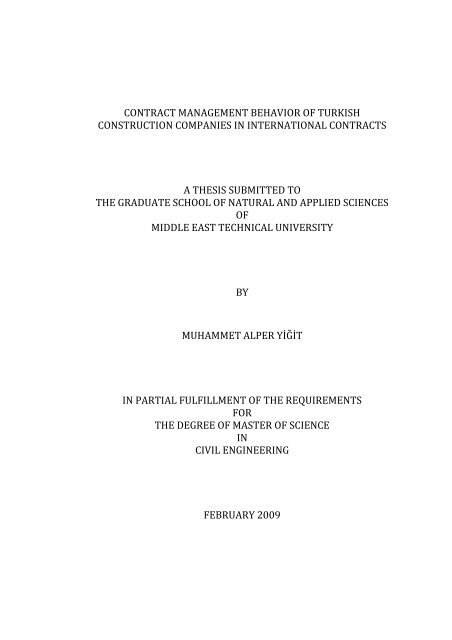 View Original - Middle East Technical University