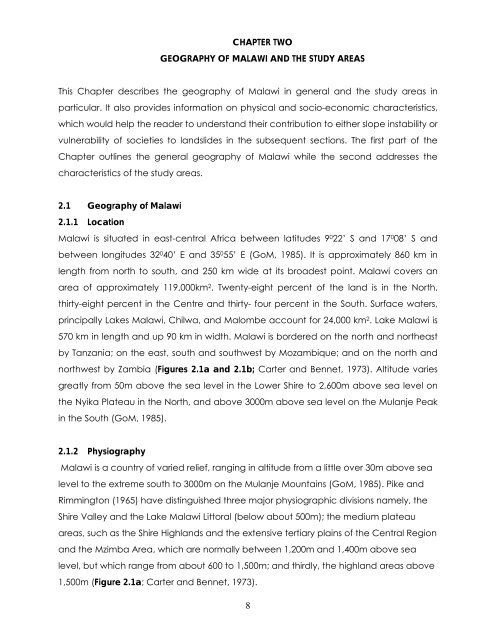 A COMPARATIVE STUDY OF LANDSLIDES AND GEOHAZARD ...