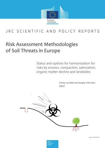 Risk Assessment Methodologies of Soil Threats in Europe