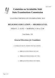 Exam Paper - Examinations.ie