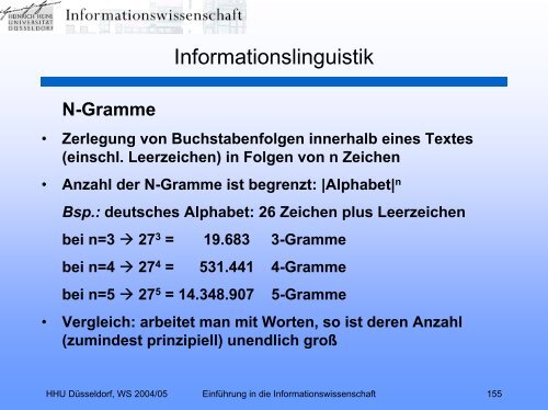 Einführung in die Informationswissenschaft