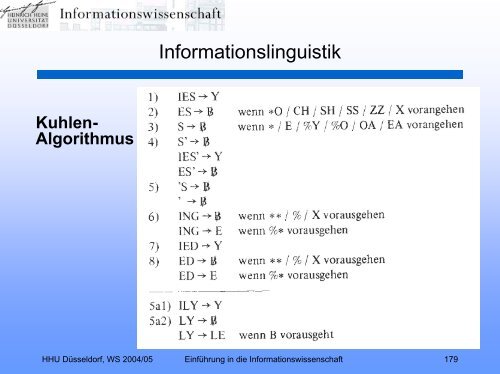 Einführung in die Informationswissenschaft