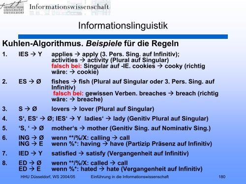 Einführung in die Informationswissenschaft