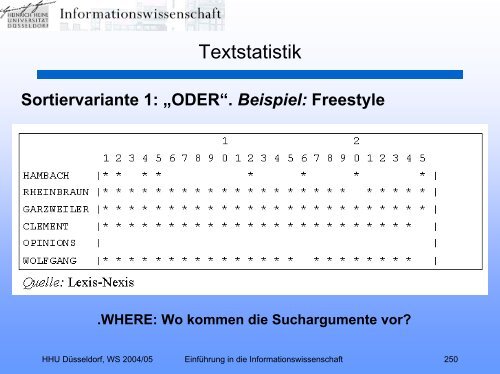 Einführung in die Informationswissenschaft