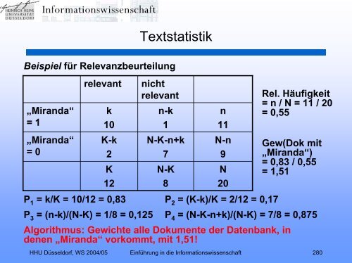 Einführung in die Informationswissenschaft