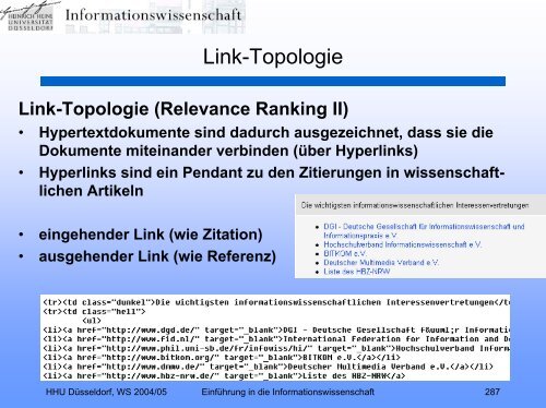 Einführung in die Informationswissenschaft