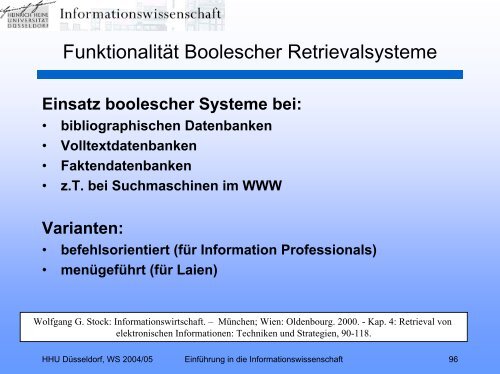 Einführung in die Informationswissenschaft