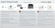 AUREON XFIRE8.0 HD - Quick Setup Guide - TERRATEC