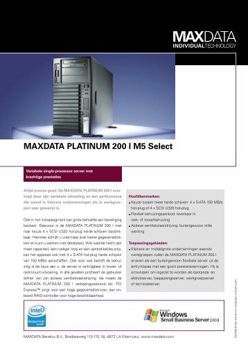 MAXDATA PLATINUM 200 I M5 Select