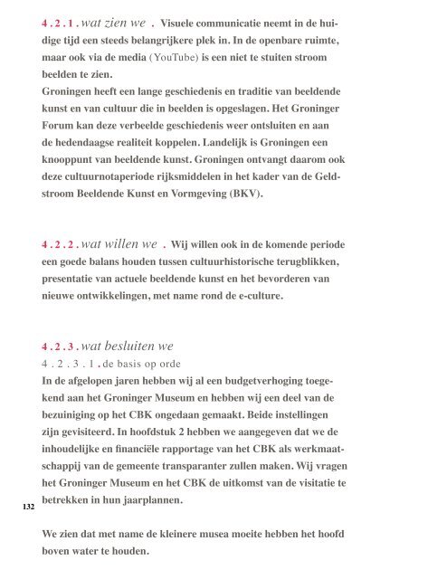 Cultuurnota 2009-2012 - Gemeente Groningen