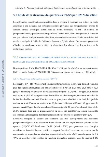 Comportement des nanoparticules de silice en milieu biologique ...