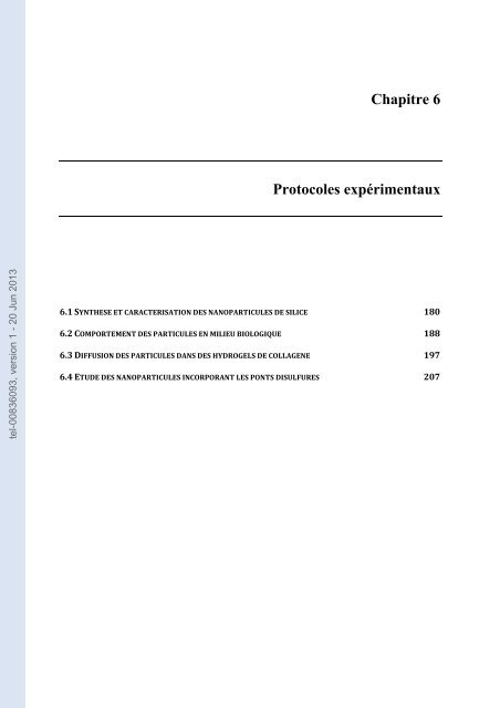 Comportement des nanoparticules de silice en milieu biologique ...