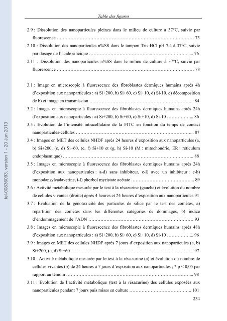 Comportement des nanoparticules de silice en milieu biologique ...