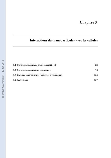 Comportement des nanoparticules de silice en milieu biologique ...