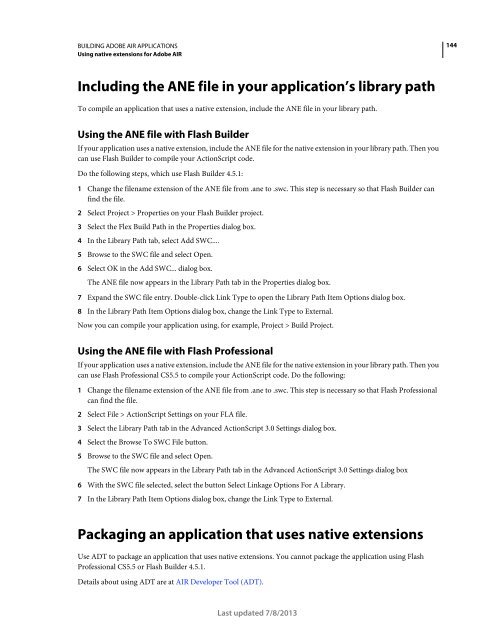 Building Adobe AIR Applications