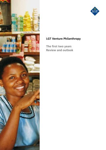 LGT Venture Philanthropy The first two years Review and outlook