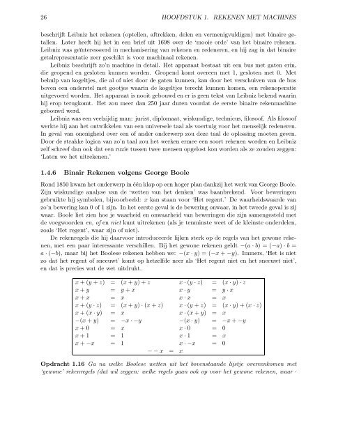 Denkende Machines -- Computers, rekenen, redeneren - CWI