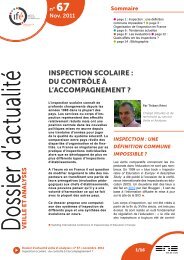 Inspection scolaire : du contrôle à l'accompagnement