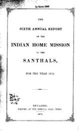 indian home mission santhals - Yale University Library Digital ...