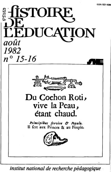 RH015-016 [Técharger pdf] - Institut français de l'éducation