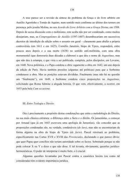 Pascal, a justiça e os poderes / Paulo Ferreira da Cunha. Intercâmbio