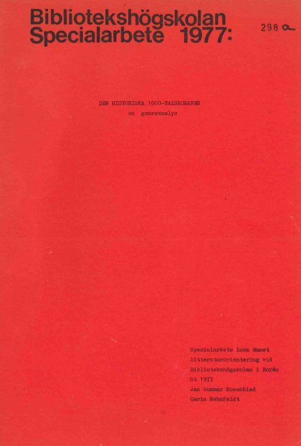 1977 nr 298.pdf - BADA - Högskolan i Borås