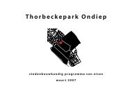 Thorbeckepark Ondiep - Utrecht.nl - Gemeente Utrecht