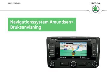 Navigationssystem Amundsen+ Bruksanvisning - Media Portal ...