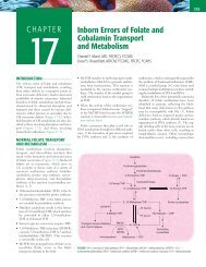 CHAPTER Inborn Errors of Folate and Cobalamin Transport and ...