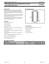 ADC0820 8-Bit, high-speed, µP-compatible A/D converter with track ...