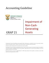 Accounting Guideline GRAP 21 Impairment of Non-Cash ...