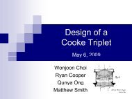 Design of a Cooke Triplet - MIT OpenCourseWare