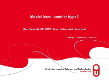 Titel presentatie Sub-titel Door: Inez Bosch - DSpace at Open ...