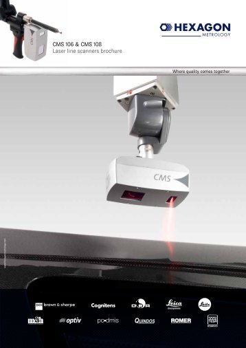 CMS 106 & CMS 108 Laser line scanners brochure