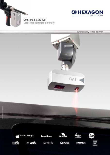 CMS 106 &amp; CMS 108 Laser line scanners brochure