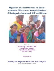 Migration of Tribal Women: Its Socio- economic Effects - An in-depth ...