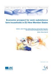 Economic prospects for semi-subsistence farm households in EU ...