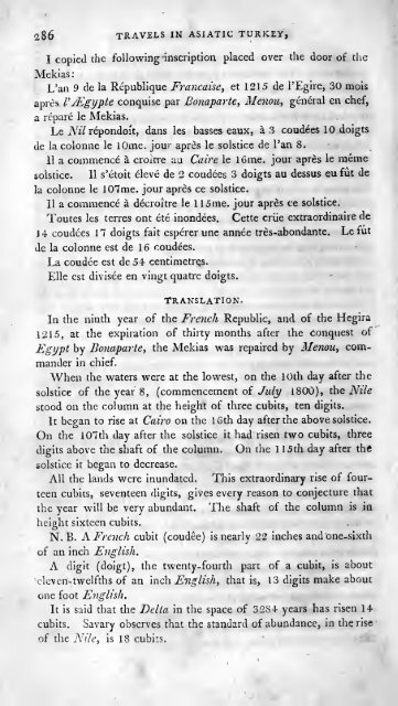 Travels in Turkey, Asia Minor, Syria, and across the desert into Egypt ...