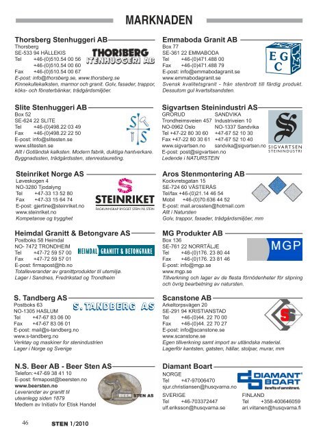 2010/1 - Sveriges Stenindustriförbund