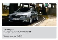 ŠKODA Octavia KÄYTTÖOHJEET - Media Portal - Škoda Auto