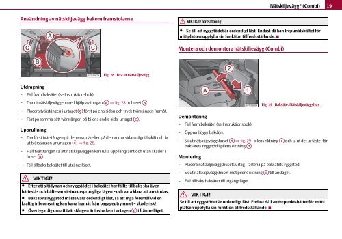 ŠkodaSuperb TILLÄGG TILL INSTRUKTIONSBOKEN - Media Portal ...