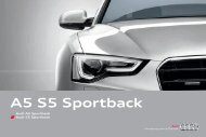 A5 S5 Sportback - Audi