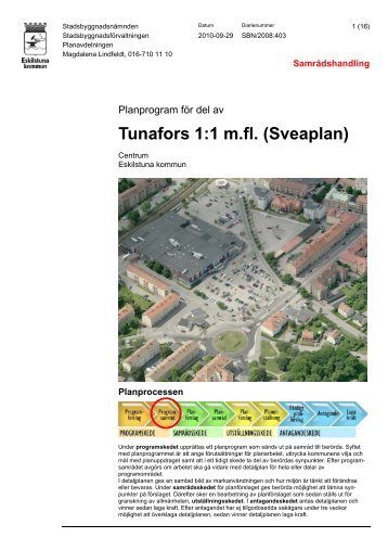 Tunafors 1:1 m.fl. (Sveaplan) - Eskilstuna kommun