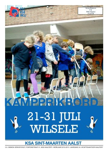 21-31 JULI WILSELE KAMPPRIKBORD