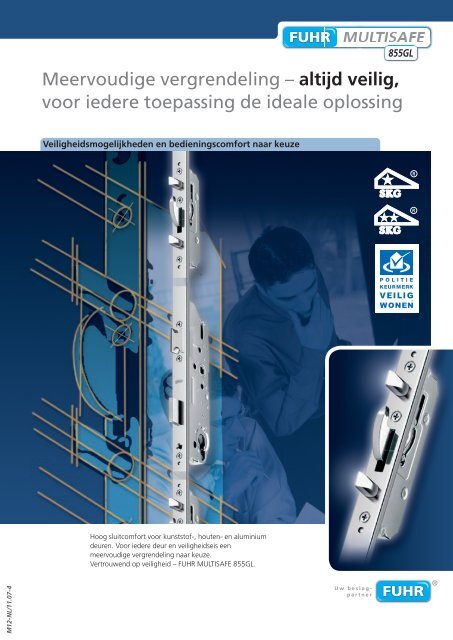 Meervoudige vergrendeling - Carl Fuhr GmbH & Co. KG