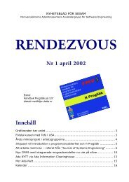 RENDEZVOUS - sesam